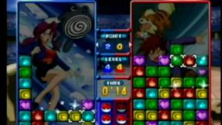 Pokemon Puzzle League  Lorelei TBS VS Gary COM  Part 1 of 2 [upl. by Merrie]