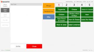 SambaPOS V4  Custom Table Layout [upl. by Andy492]