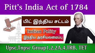 Pitts India Act of 1784 in TamilUpscTnpsc Group122A4TETTRBRRBSIPolice [upl. by Geldens]