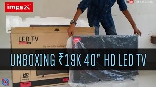 Impex 32quotLED TV🤩Gloria Series with ANDROID 12👌setup impexunboxingledtv Full Specs in Description [upl. by Antonella]