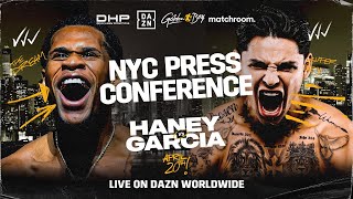 Devin Haney Vs Ryan Garcia New York Launch Press Conference [upl. by Drain]