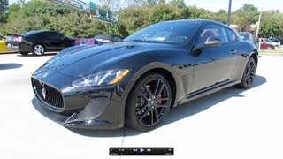 2013 Maserati GranTurismo MC Sport Line Start Up Exhaust and In Depth Review [upl. by Ecnerolf]