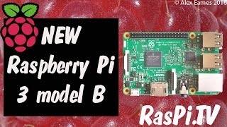 Raspberry Pi 3 model B Launch  64bit quadcore ARM Cortex A53 [upl. by Jerman]