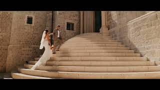 Dubrovnik Croatia Hotel Cavtat Wedding  Pierece amp Gemma  Wedding Preview [upl. by Olnton833]