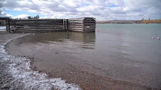 Flathead Lake will be kept higher this spring to prepare for a dry summer [upl. by Bluma]