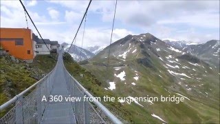 The mountain Stubnerkogel in Bad Gastein Austria in summer time [upl. by Birck]