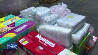 Jakes Diapers NBC26 host 2nd Annual Diaper Drive [upl. by Kado316]