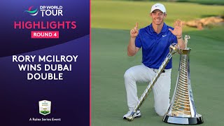 Final Round Highlights  Rory McIlroy Wins  2024 DP World Tour Championship [upl. by Katuscha]