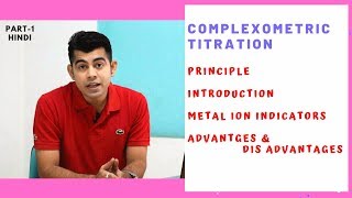 COMPLEXOMETRIC TITRATION I Metal ion indicators I HINDI [upl. by Vasya386]