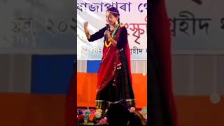 Florina gogoi in stage🎉motivation likeshareandsubscribe [upl. by Phaih293]