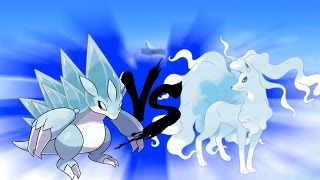 Ninetales VS Sandslash Comparing Pokémon VS series [upl. by Vigen978]