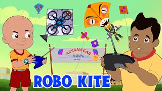 Mighty Raju  Robo Kite  Hindi Cartoons for Kids  Animated Cartoons for Kids [upl. by Nur]