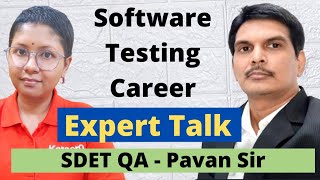 Software Testing Career Telugu  Expert Talk with SDET Pavan Sir  Pashams [upl. by Blinny]