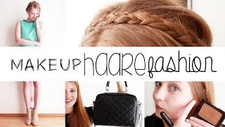 GIRLS STYLING  Makeup Haare Fashion enthält Produktplatzierung [upl. by Gnik]