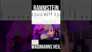 RammsteinWaidmanns Heil rammstein guitar music guitarplayer [upl. by Caldwell]