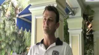 Adam Gilchrist Middlesex County Cricket Club interview [upl. by Aina]