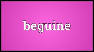 Beguine Meaning [upl. by Kirstin]