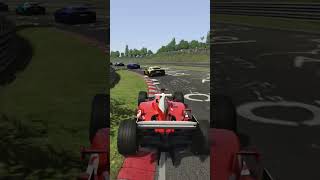 Which Car Reigns Supreme Ferrari F2004 vs Lamborghini Aventador SV [upl. by Roderic]