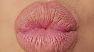 Kisses on Forehead  ASMR Whispers and Kissing Lips Closeup Compilation [upl. by Edbert]