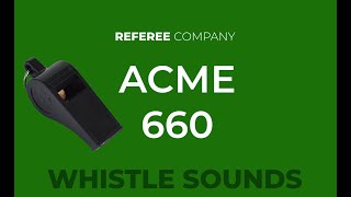 Acme Thunderer 660  The Referee Company [upl. by Nylcaj]