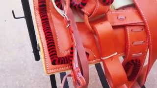 11quot Montura Para Nino Charra Pony Charro Saddle MROYAL SADDLES [upl. by Nilauqcaj]