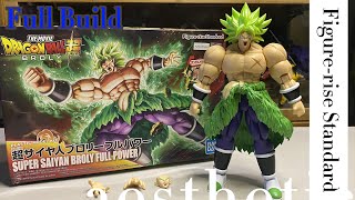 FULL BUILD Dragon Ball Super Saiyan Broly Full Power Figurerise Standard [upl. by Gilligan769]