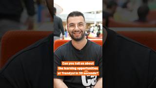 Take 30 seconds to discover the learning opportunities at Trendyol with Emre from our Tech team 🧡 [upl. by Evangeline]