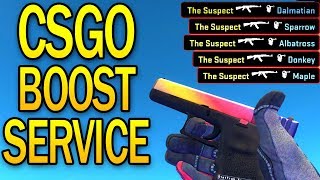 IS THIS REALLY A THING CSGO BOOSTING SERVICE [upl. by Ainehs234]