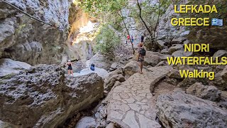 Lefkada Nidri Waterfalls Walk  Λευκάδα καταρράκτες Νυδρί [upl. by Krall]