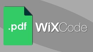 Wix code  Gerando pdf em sites feitos no wix [upl. by Sekyere889]