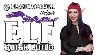 Handbooker Helper Elf Quick Build [upl. by Atlanta]