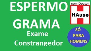 Espermograma Exame constrangedor  com Dr Maél [upl. by Aibun]