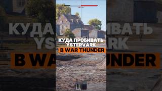 Куда пробивать Ystervark в War Thunder warthunder вартандер tanks танки gaijin [upl. by Vivia947]