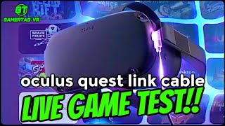 OCULUS QUEST LINK Cable Testing  Cable Link in Description [upl. by Orofselet]