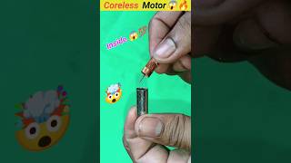 Coreless Motor inside 😱💯 mini coreless Motor🤯🤯 drone motor dcmotorscinceshortscraft [upl. by Gare]