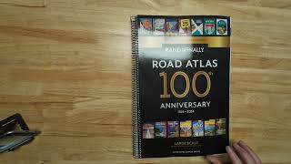 Rand McNally 2024 Large Scale Road Atlas  100th Anniversary Collectors Edition [upl. by Esra50]