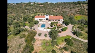 Stunning 23 Bedroom Villa with Sea Views for Sale in Boliqueime Algarve [upl. by Ttezil]