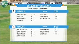 Cricket Tasmania Premier League  U16 Boys  Round 12  Glenorchy v Clarence [upl. by Nilerual830]