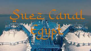 Incredible Timelapse Mega Ship Crossing the Suez Canal [upl. by Aimik371]