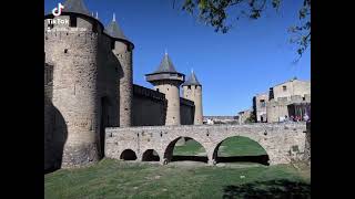 La cité de Carcassonne et sa basiliquefrance france🇫🇷 tourisme chateau voyage histoire [upl. by Ggerg]