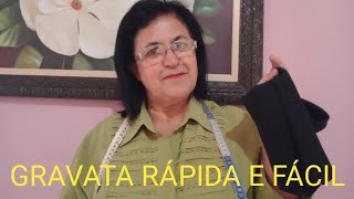 COMO FAZER UMA GRAVATA BEM FÁCIL [upl. by Flora]