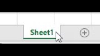 How to show or hide microsoft excel sheet tab [upl. by Moulden]