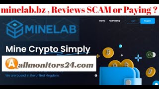 minelabbzReviews Scam Or Paying [upl. by Shaner128]