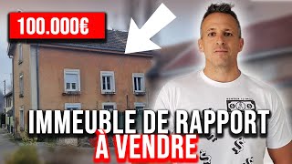 IMMEUBLE À VENDRE  100000€ [upl. by Acirtap]