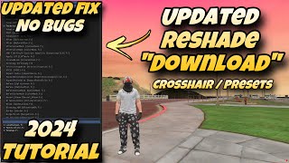 FiveM  ReShade TUTORIAL 2024 “LATEST VERSION” Crosshair  Presets GUIDE [upl. by Chevy]