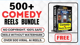 Free 500 Comedy Reels Bundle  Free Reels Bundle  Comedy Reels Bundle Free [upl. by Akienahs]