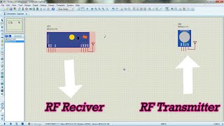 How to add RF MODULE Library for Proteus  Transmitter amp Receiver library [upl. by Hasila]