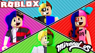 COMO VIRAR MIRACULOUS AS AVENTURAS DE LADYBUG no ROBLOX Miraculous Ladybug Roleplay [upl. by Sinaj]