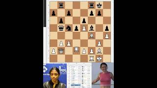 Vaishali beats Kosteniuk R0206 [upl. by Lulita]