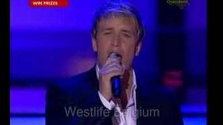 Westlife  You Raise Me Up Miss World 30092006 [upl. by Forrer294]